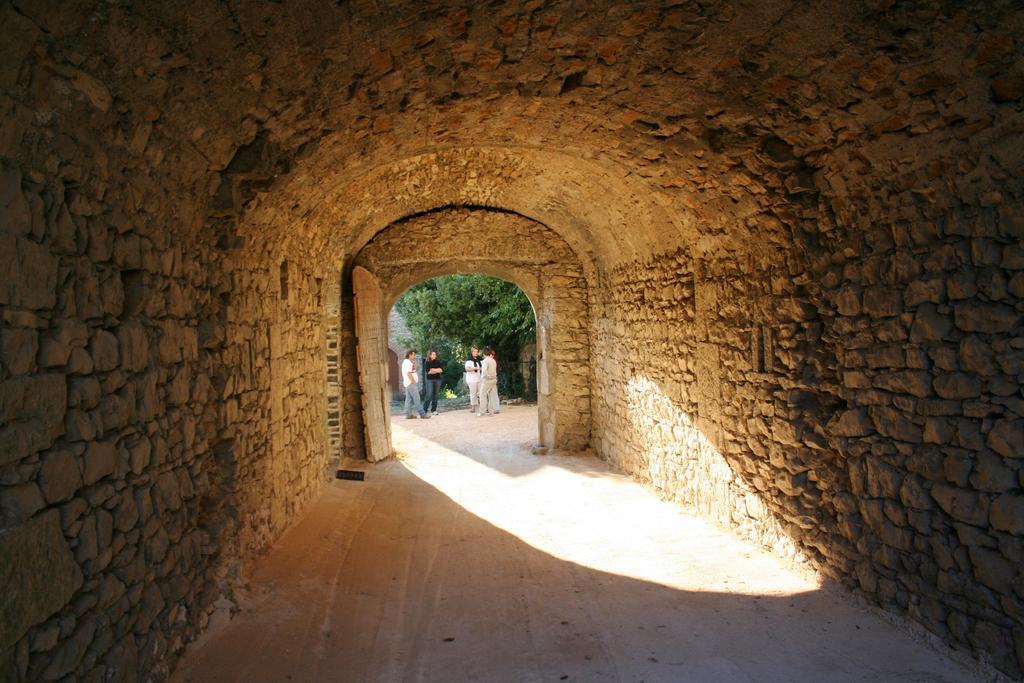 Les Jardins Du Mas Evesque Bed & Breakfast Rousson  Bagian luar foto